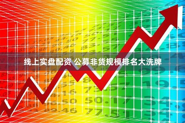 线上实盘配资 公募非货规模排名大洗牌